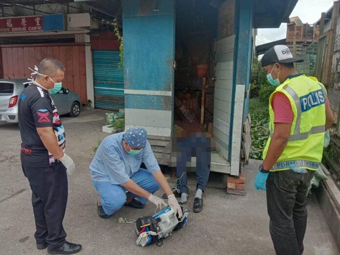 Security guard found dead in guard booth