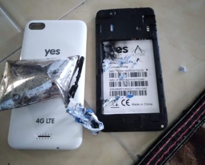 Yes phone provided under Jaringan Prihatin catches fire during online class