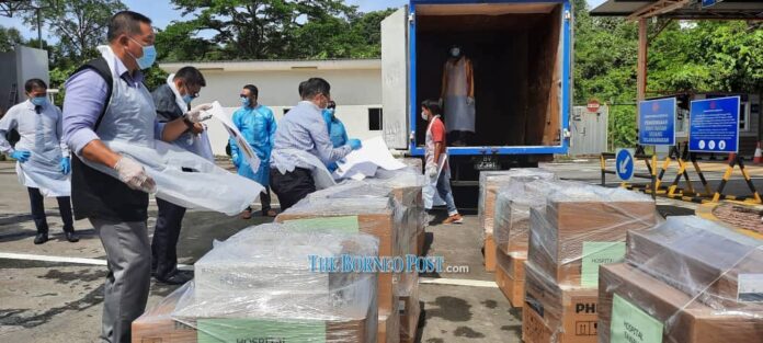 Brunei donates ventilators, Covid-19 test kits to Malaysia