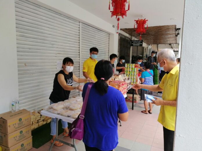 SUPP Piasau food bank’s final distribution on July 22