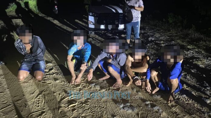 Five Vietnamese fishermen recaptured