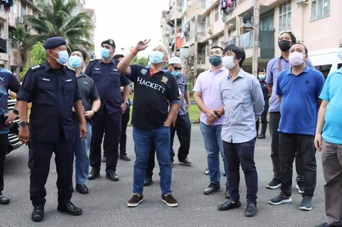 Water supply problem at police quarters to be resolved