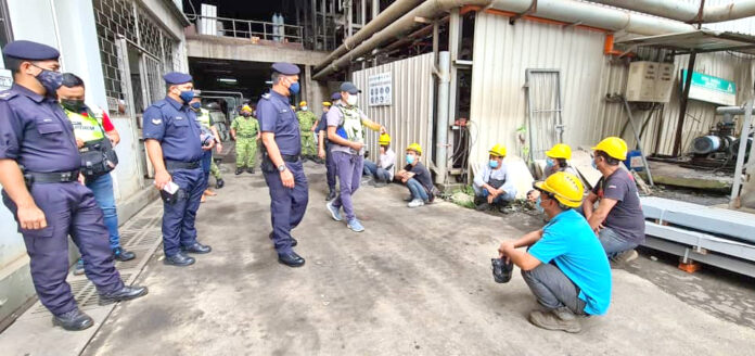 Three factories, 12 workers compounded