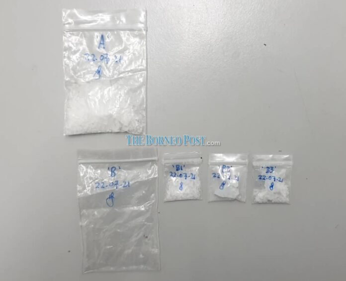 Four arrested in Kuching for alleged drug possession