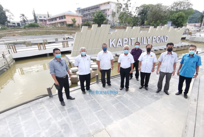 Kapit’s RM12 million Lily Pond upgrading to be ready before Malaysia Day