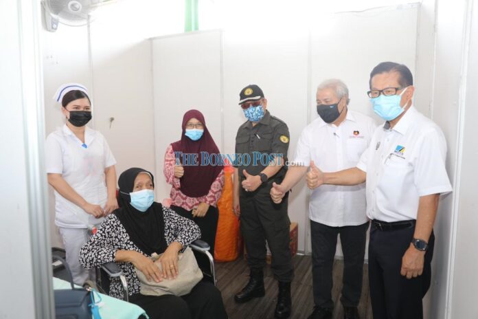 CM says satisfied with MDDMC’s hard work in ensuring success of Covid-19 immunisation programme in Miri