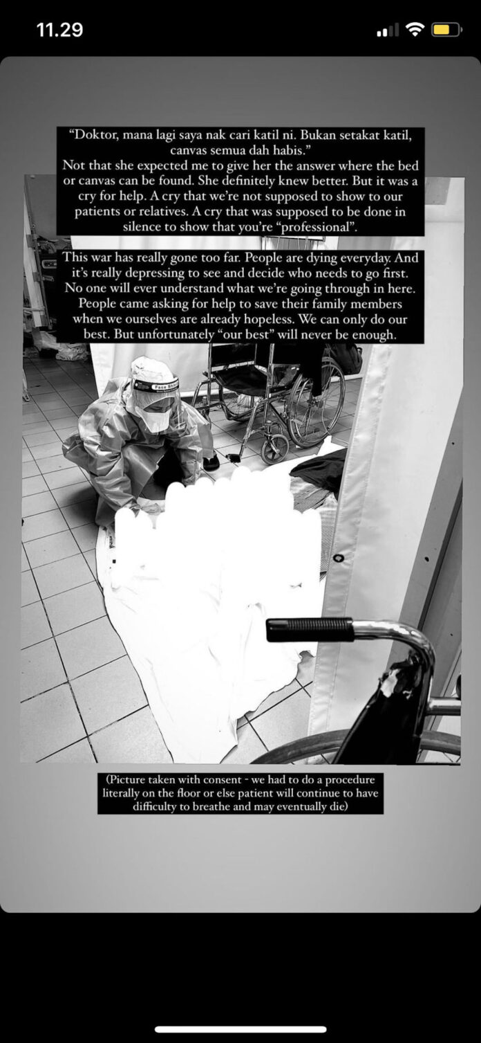 What happened to the patients on the floor? Hospital Kuala Lumpur director explains after pictures go viral