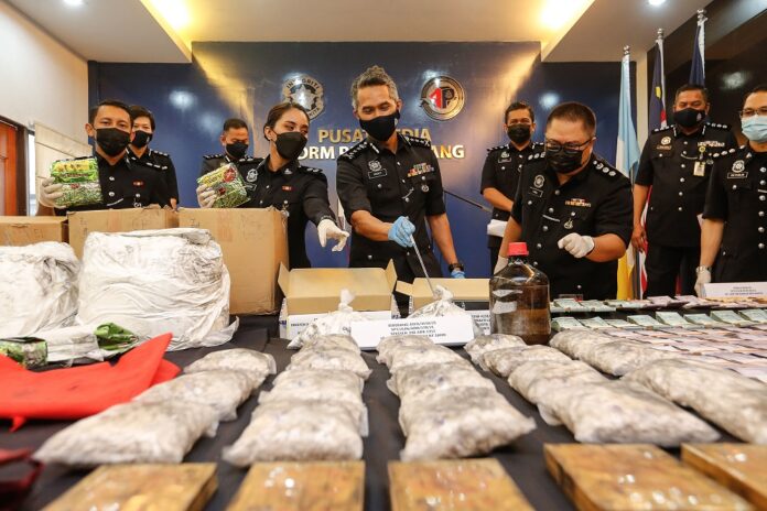 Penang Police Seize RM3.5m Worth Of Drugs In Two Operations Within A ...