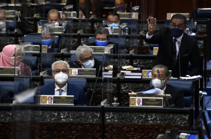 Dewan Rakyat in uproar as Opposition lawmakers try to compel law minister to answer questions on ‘revoked’ Emergency Ordinances
