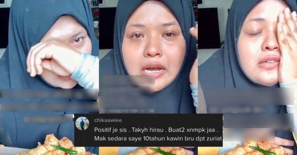 [VIDEO] Belum Ada Rezeki Hamil, Instafamous Ini Nangis Masa Live Bila