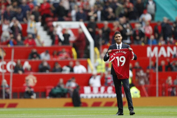 Varane signs four-year deal at Manchester United
