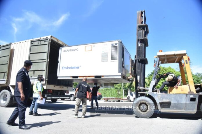 Sabah receives second batch of CanSino vaccine