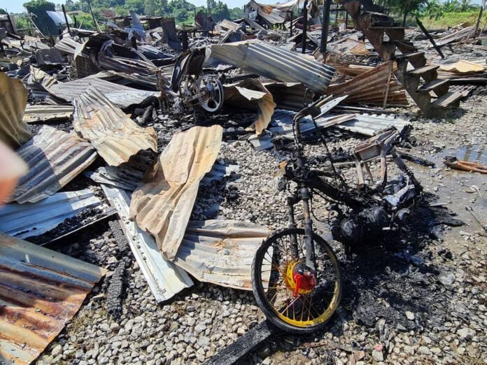 Longhouse fire: Residents recall jumping into river to save themselves