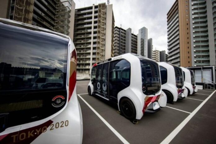 Visually impaired man hit by self-driving bus in Paralympic Village