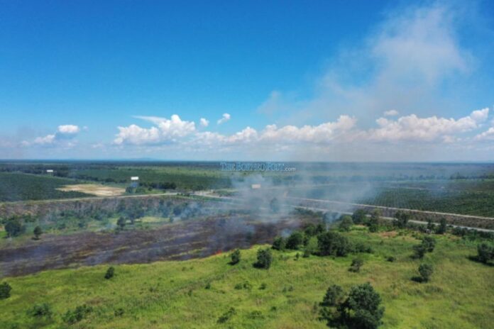 Sarawak NREB issues open burning warning