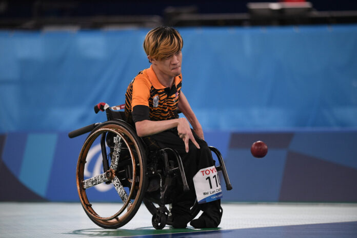 Wei Lun checks into boccia quarterfinals in style
