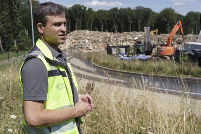 After historic floods, Germany grapples with mountains of debris