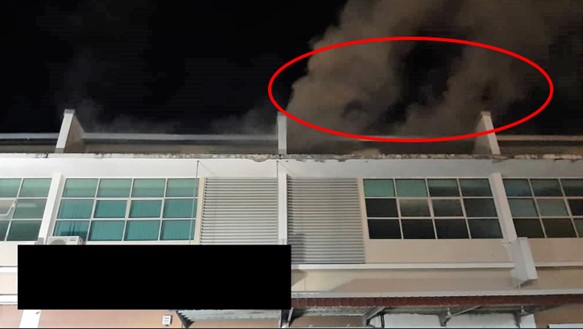 Fire reveals power theft by crytocurrency mining operators in Miri