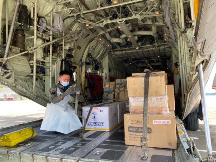 Sarawak delivers Covid-19 vaccines, medical equipment to Sabah