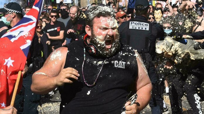 Hundreds arrested in Australia protests as country posts worst Covid rise