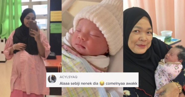 Video Wanita Penat Lelah Mengandung 9 Bulan Sekali Dah Lahir Muka Copy Paste Mak Mentua Malaysia Now