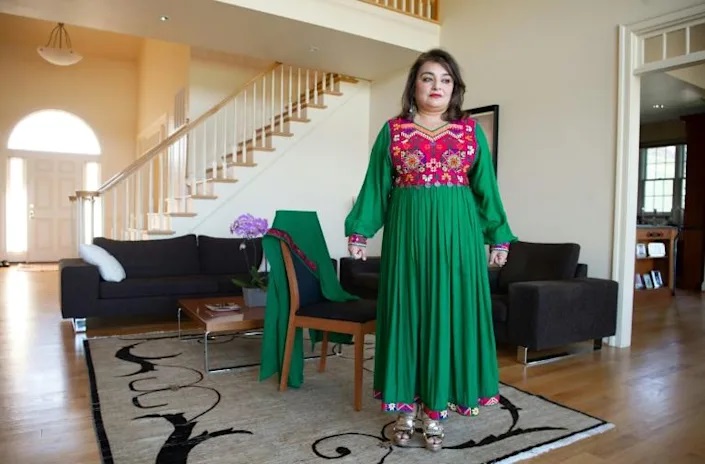 Social media campaign highlights colorful Afghan clothing to protest ...