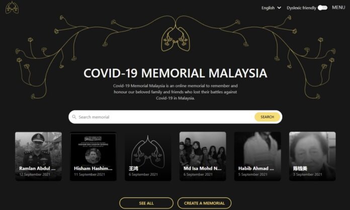 Malaysia Covid-19 Memorial website created in remembrance of victims