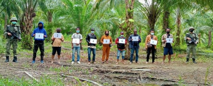 Nine illegal immigrants ordered to turn back while trying to enter Sarawak