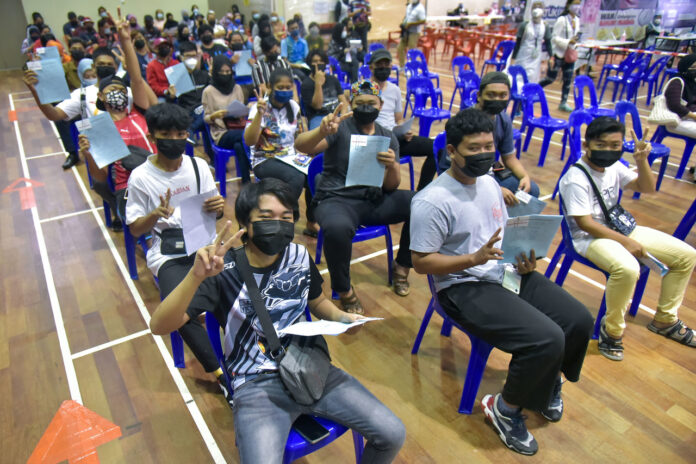 Over 70pc of Labuan’s population have received first dose of vaccine