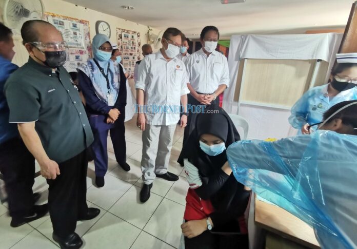Sarawak rolls out Covid-19 jabs for teens in first for Malaysia (Video)