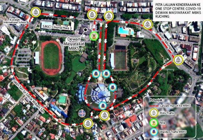 Avoid Jln Padungan, Jln Tan Sri William Tan if not going for Covid tests – OCPD