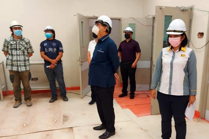 Harden: Specialist equipment installation all that remains for Sri Aman Hospital II completion