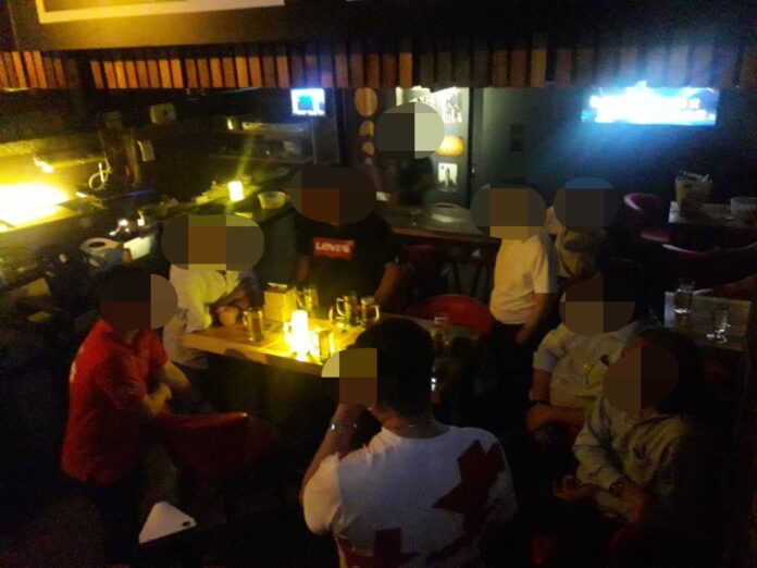 Cops issue compounds totalling RM25,000 at Kuching shopping mall cafe