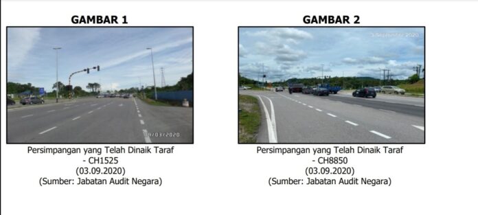 AG finds thickness of road under upgrading less than specified level