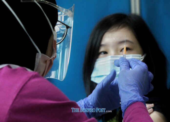 Most aged 12 to 15 in Sarawak to be fully vaccinated by mid-October, says Dr Sim
