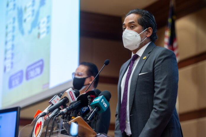 Khairy: MOH’s KPI in first 100 days includes 80pc adults fully vaccinated, ICU beds only 70pc full from Covid-19