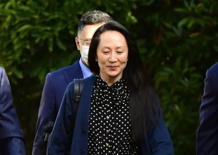 Huawei executive lands in China after deal with US