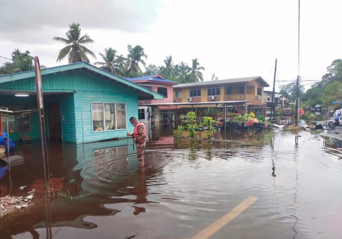 19 flood victims at SMK Telang Usan evacuation centre
