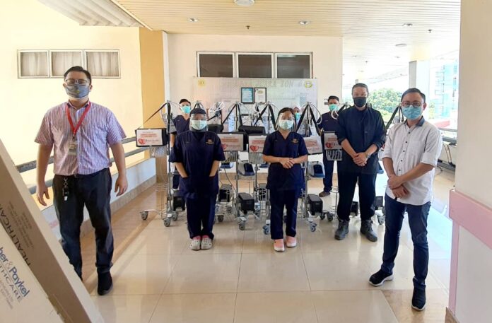 Tawau hospital receives oxygen supply machines