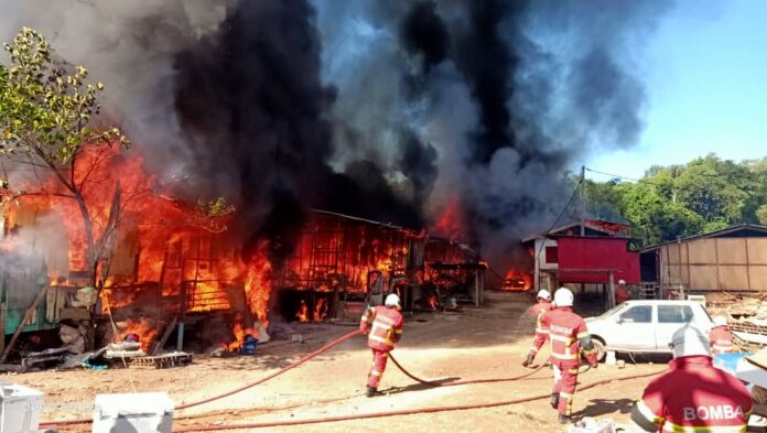 Eight houses, three vehicles, church destroyed in fire