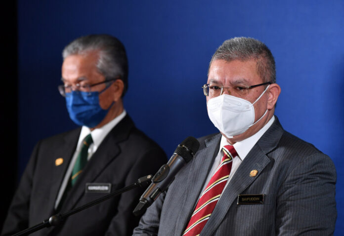 Saifuddin calls for political ceasefire until GE15