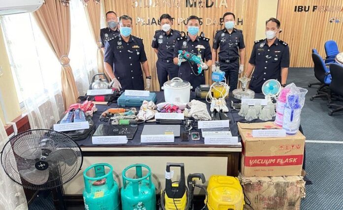 Semporna burglary syndicate busted