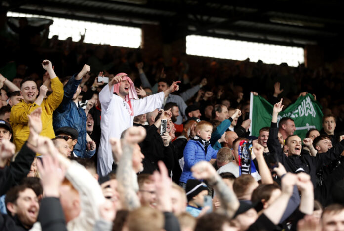 Newcastle backtrack on fans in Arab-style dress