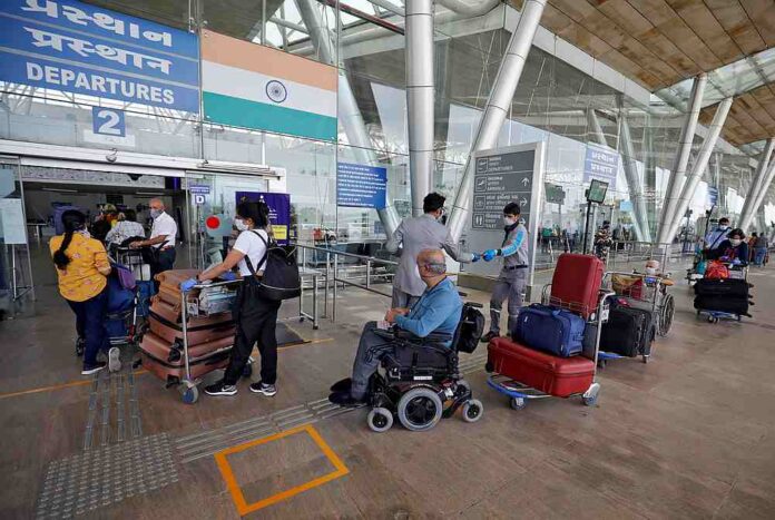 India steps up Covid-19 testing for international flyers