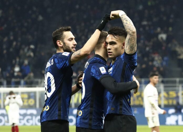 Inter hammer Cagliari to take charge in Serie A