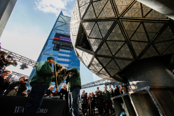 New Waterford crystals added to Times Square's New Year's Eve ball