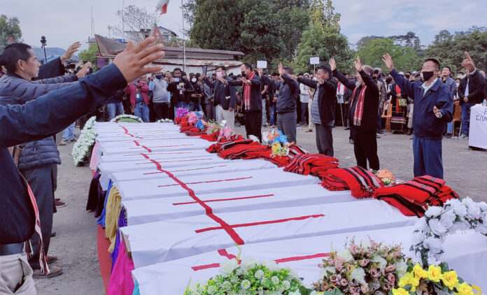 Mourners defy curfew to bury 14 civilians killed by Indian troops