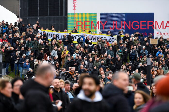 Dutch police disperse thousands protesting against lockdown measures