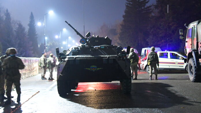 US hopes Russian forces leave Kazakhstan 'promptly'