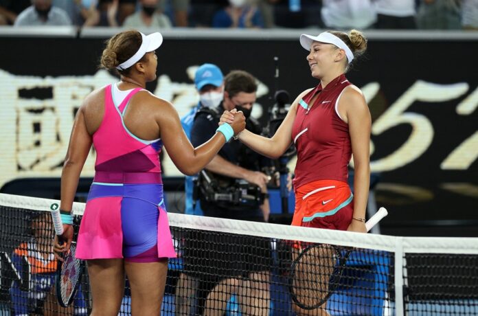 Osaka inspires Anisimova to talk about mental health 'hard years'